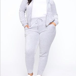 Grey Track suit